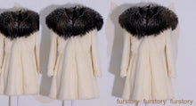 Load image into Gallery viewer, Women's Genuine Mink Fur Coat Women Big Fox Hood with Fox Hem jacket 16175
