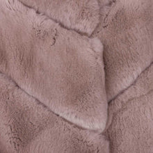 Load image into Gallery viewer, Women's Coats Real rabbit Fur Coat with Bat Sleeve Winter jacket Stand collar 17156