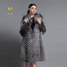 Load image into Gallery viewer, Women's Coats Natural Fur Coat Women Long Coats Real Fur Outwear 161159
