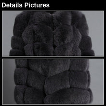 Load image into Gallery viewer, FUR STORY Women's Natural Fur Coat Winter Super Warm Coats Plus Size Long Coats Real Fox Fur Fur Outwear FS161162