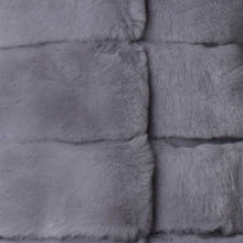 Load image into Gallery viewer, Women's Coats Real rabbit Fur Coat with Bat Sleeve Winter jacket Stand collar 17156