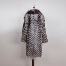 Load image into Gallery viewer, Women's Coats Natural Fur Coat Women Long Coats Real Fur Outwear 161159