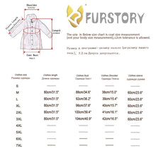 Load image into Gallery viewer, Women's Coats Long Real Rabbit Fur Coat Winter jacket O-Neck Outerwear Fur Story FS161163