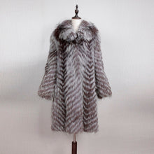 Load image into Gallery viewer, Women's Coats Natural Fur Coat Women Long Coats Real Fur Outwear 161159