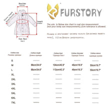 Load image into Gallery viewer, Fur Story Women Real Fur Coat Natural Mink Fur Jacket Fashion Contrast Color Jacket Winter Warm Double-wear Fur Coat FS17170