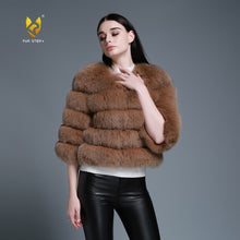 Load image into Gallery viewer, Ladies' Winter jacket Women Real Fox Fur Women Jacket Womens Coats of Fur Coat Women Outwear Fur Story FS151259