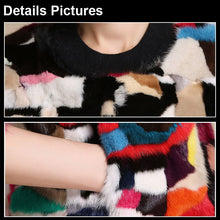 Load image into Gallery viewer, Women's Coats Short Real Mink Fur Coat Women Jacket Outwear Winter  161188