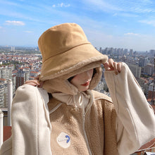 Load image into Gallery viewer, Women's Warm Plush Bucket Hat Basin Hat Ear Protection Winter Hat 22622