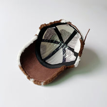 Load image into Gallery viewer, Horn cow plush cap Plush Fashion Woman Baseball Caps 22623