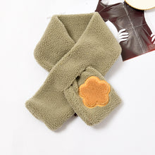 Load image into Gallery viewer, Women's Winter Warm Cross Plush Scarf 22525