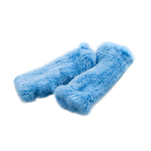 Load image into Gallery viewer, FUR STORY Women's Knitted Mink Fur Gloves Winter Warm Fur Mittens 17821