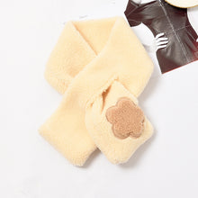 Load image into Gallery viewer, Women's Winter Warm Cross Plush Scarf 22525