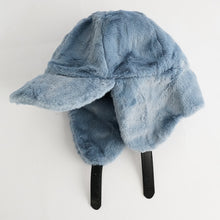Load image into Gallery viewer, Women's Faux Fur Earflap Warm Bomber Hat Winter hat 22618
