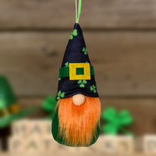 Load image into Gallery viewer, St Patricks Day Gnome Plush Elf Decorations green Pendant Decoration 22B57