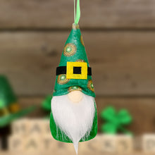 Load image into Gallery viewer, St Patricks Day Gnome Plush Elf Decorations green Pendant Decoration 22B57
