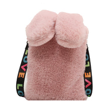 Load image into Gallery viewer, Women Cute plush phone bag small Crossbody backpack shoulder Bag 22448