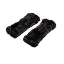 Load image into Gallery viewer, FUR STORY Women's Knitted Mink Fur Gloves Winter Warm Fur Mittens 17821