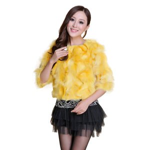 UE FS13052 Real Fox Fur Coat jacket for women Winter