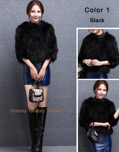 Women's Winter Coat Raccoon Real Fur Coats Female Round Collar Women Jackets 15160