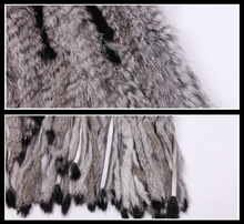 Load image into Gallery viewer, Beautiful Natural Sheep Leather Coat Jacket  Big Size Fox Fur Collar