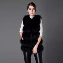 Load image into Gallery viewer, Raccoon Fur Vest Women&#39;s Real Fur and Leather Winter Girl&#39;s Warm Outerwear Fur Vest