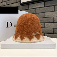 Load image into Gallery viewer, Fuzzy Bucket Hats for Women Furry Bucket Hat Winter 22628