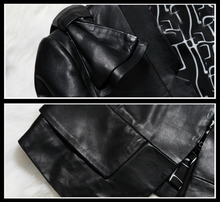 Load image into Gallery viewer, Genuine Sheep Leather Jacket Warm Coat Womens Coat