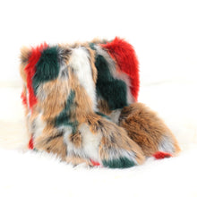 Load image into Gallery viewer, Women&#39;s Faux fur Boot Furry Fluffy Short Snow Boot  22S13