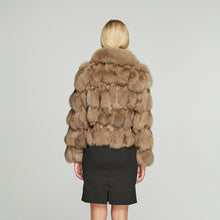 Load image into Gallery viewer, Womens Coat Genuine Fox Fur Coat Thick Warm Fur Jacket Winter Coat Fur Story FS010220
