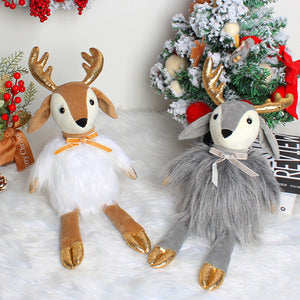 Christmas Gnomes Plush Handmade Christmas Reindeer Elk Doll Plush Elf Doll 22B71