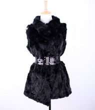 Load image into Gallery viewer, Women&#39;s Natural Mink Fur Vest Waistcoat Jacket Garment Coat Tops&#39; for Women