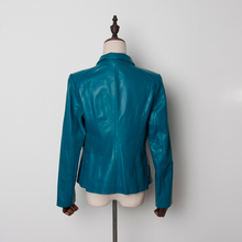 Load image into Gallery viewer, Genuine Soft Sheep Leather Coat Female Great Tailoring Single Button Fur Story 14144 Slim Suit for Women