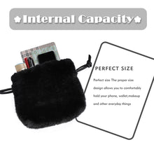 Load image into Gallery viewer, Tote Bag Faux Fur Wallet Ladies Plush Tote Bag 21843