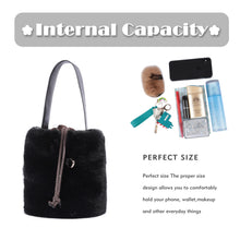 Load image into Gallery viewer, Women&#39;s Crossbody Bags Faux Fur Shoulder Bags Puffy Wallets Totes 21840