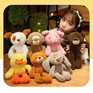 Cute plush toy soft pillow plush doll bear duck pig 22B44