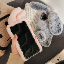 Load image into Gallery viewer, Furry Case Cute Warm Handmade Fuzzy Fluffy Protective Cover（iPhone 11 Pro Max）22815