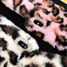 Load image into Gallery viewer, Furry Case Cute Warm Handmade Fuzzy Fluffy Protective Cover（iPhone 11 Pro Max）22815