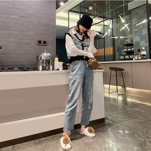 Load image into Gallery viewer, Women&#39;s Lovely Deer Plush Soft Warm Home Slippers Shoes 22S06