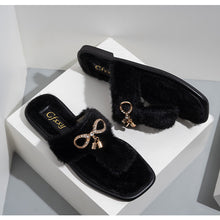 Load image into Gallery viewer, Indoor Flip-Flops Open Toe Thong Slippers for Women 22S08