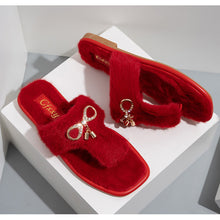 Load image into Gallery viewer, Indoor Flip-Flops Open Toe Thong Slippers for Women 22S08