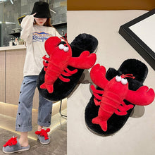 Load image into Gallery viewer, Womens House Slippers Fur Lined Fuzzy Indoor and Outdoor Slides 22S14