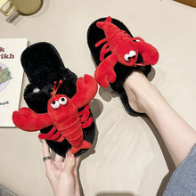 Load image into Gallery viewer, Womens House Slippers Fur Lined Fuzzy Indoor and Outdoor Slides 22S14