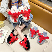 Load image into Gallery viewer, Womens House Slippers Fur Lined Fuzzy Indoor and Outdoor Slides 22S14