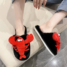 Load image into Gallery viewer, Womens House Slippers Fur Lined Fuzzy Indoor and Outdoor Slides 22S14