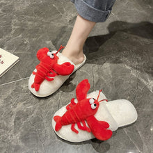 Load image into Gallery viewer, Womens House Slippers Fur Lined Fuzzy Indoor and Outdoor Slides 22S14