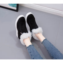 Load image into Gallery viewer, Winter Flat Boots Casual Ankle Snow Boots  Platform Thick Plush Shoes for Women 22S36
