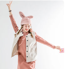 Load image into Gallery viewer, Cute Bunny Hat  Funny Plush Rabbit ears Cap for Women  22613