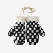 Load image into Gallery viewer, Mittens Women Winter Fleece Halterneck Gloves Soft Plush Gloves 22840