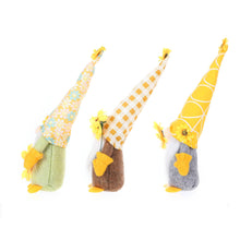 Load image into Gallery viewer, Gnome Spring Sunflower Gnome Handmade Easter Ornament 22B66