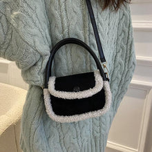 Load image into Gallery viewer, Women Plush Shoulder Bag Fashion Fluffy Crossbody Purse Soft Warm 22419
